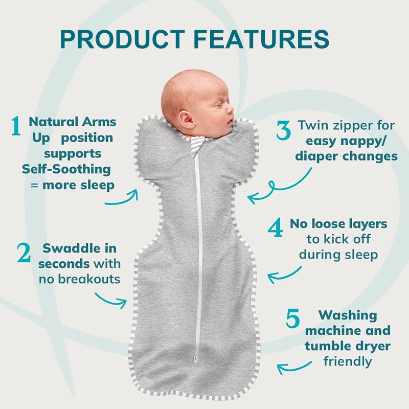Soft & Breathable Swaddle Blankets for Better Baby Sleep - Image 4