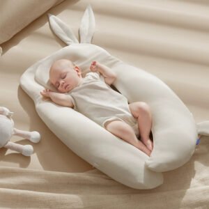 Baby Side Sleep Pillow for Safe & Comfy Rest | Newborn Support
