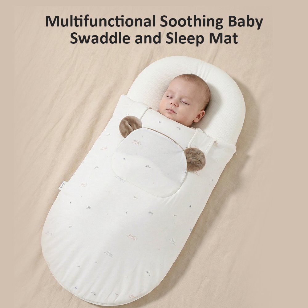 Multifunctional Soothing Baby Swaddle and Sleep Mat