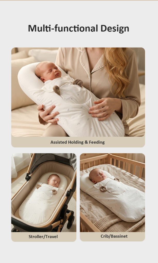 Multi-functional baby swaddle